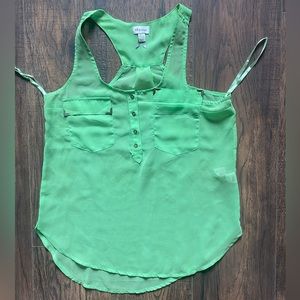 Dynamite Green Blouse